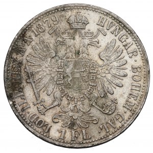 Austria, Franz Joseph, 1 florin 1879