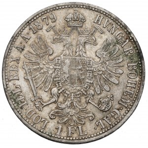 Austria, Franz Joseph, 1 florin 1879