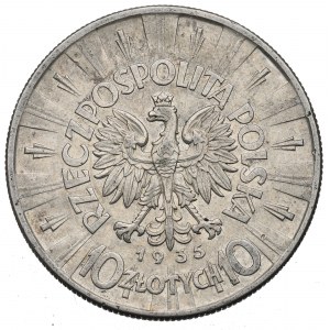 II RP, 10 złotych 1935 Piłsudski