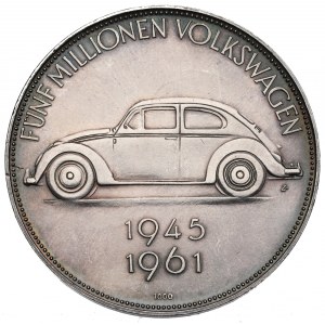 Niemcy, medal 5.000.000 Volkswagenów