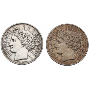 Francja, Zestaw 100 franków 1988