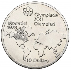 Canada, 10 dollars 1973 Olympic games