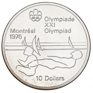 Canada, 10 dollars 1975 Olympic games