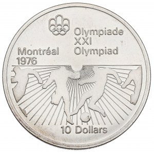 Canada, 10 dollars 1976 Olympic games