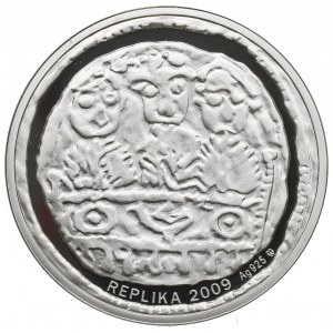 III RP, Replika denara Bolesława IV - srebro