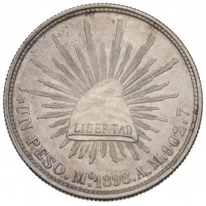 Meksyk, 1 peso 1898