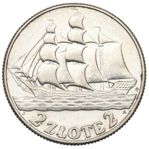 II Republic of Poland, 2 zloty 1936 Ship