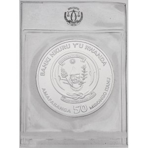 Rwanda, 2021 Ounce Coin