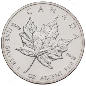 Canada, 5 dollars 1989 Maple leaf
