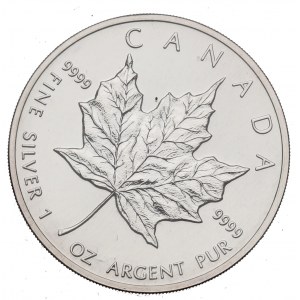 Kanada, 5 dolarów 1989 Maple leaf