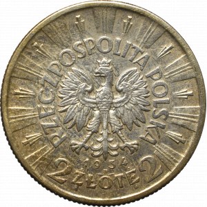 II Republic of Poland, 2 zloty 1934 Pilsudski