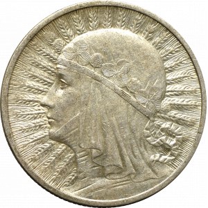 II Rzeczpospolita, 2 złote 1932, Głowa kobiety