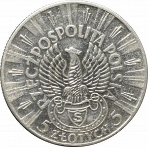 II Republic of Poland, 5 zloty 1934 Riffle Eagle