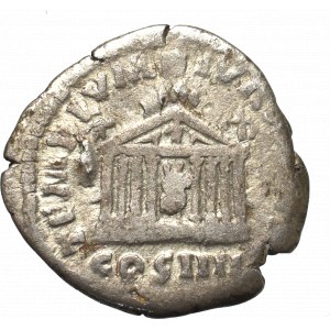 Cesarstwo Rzymskie, Antonin Pius, Denar - TEMPLVM DIV REST COS IIII