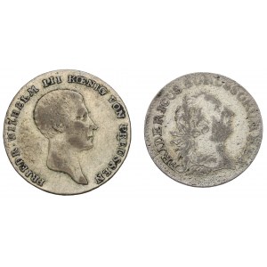 Germany, Prussia, Lot of 1/6 and 1/12 thaler