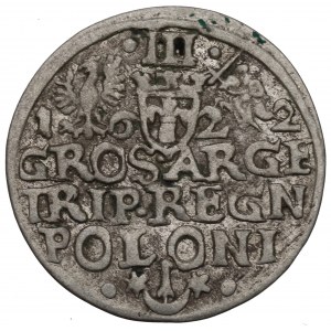 Sigismund III, 3 groschen 1622, Cracow