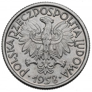 PRL, 2 złote 1958, Jagody