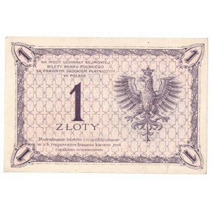 II RP, 1 złoty 1919 S. 24 C