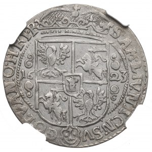 Zygmunt III Waza, Ort 1623, Bydgoszcz - ex Pączkowski ILUSTROWANY PRV M NGC AU Details