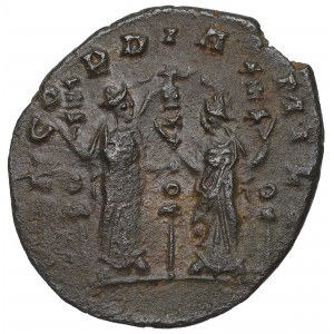 Cesarstwo Rzymskie, Aurelian, Antoninian Siscia - CONCORDIA MILI
