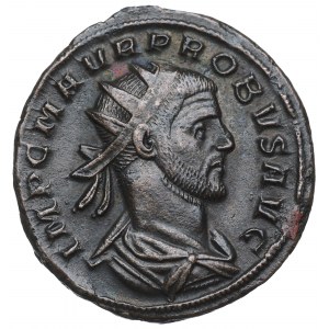 Cesarstwo Rzymskie, Probus, Antoninian Siscia - CONCORD MILIT
