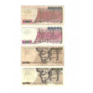 PRL, Zestaw banknotów