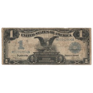 USA, Dolar 1 dolar 1899, Silver Certificate, seria M