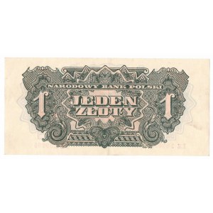 PRL, 1 złoty 1944 ...owym... EK