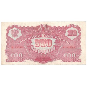 PRL, 100 złotych 1944 , ...owe... HT