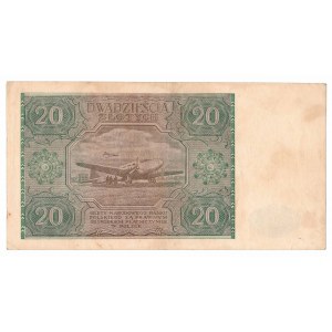 PRL, 20 złotych 1946 G