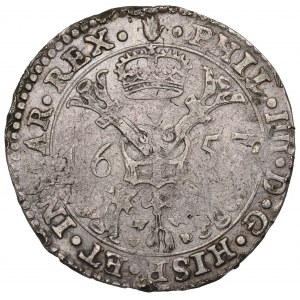 Niderlandy hiszpańskie, Brabancja, Filip IV, Patagon 1653