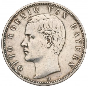 Germany, Bayern, 5 mark 1904