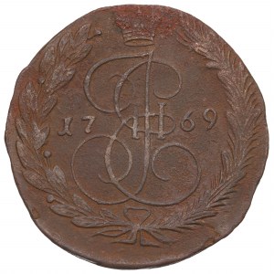 Russia, Catherine II, 5 kopecks 1769 EM