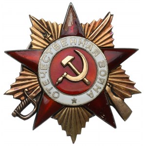 ZSRR, Order Wojny Ojczyźnianej I Klasy - złoto