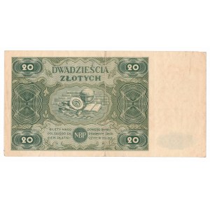 People's Republic of Poland, 20 zloty 1947 A