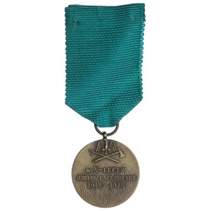 II RP, Medal X-Lecie Odrodzenia Polski 1928 - dla strażaków rzadkość