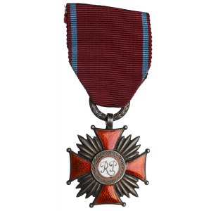 PRL, Srebrny Krzyż Zasługi Tłocznia Caritas lub Grabski - srebro