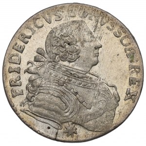 Germany, Preussen, Friedrich II, 6 groschen 1755, Konigsberg