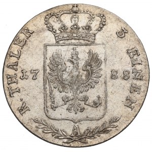 Germany, Preussen, 1/3 taler 1788 A