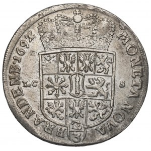 Niemcy, Brandenburgia-Prusy, Fryderyk III, Gulden 1692