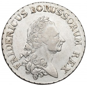 Niemcy, Prusy, Fryderyk II, Talar 1786 A - znak między kropkami