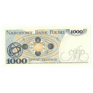 PRL, 1000 złotych 1982 DC