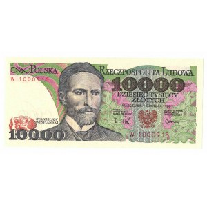 PRL, 10 000 złotych 1988 W