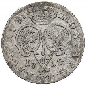 Germany, Preussen, 6 groschen 1715, Konigsberg