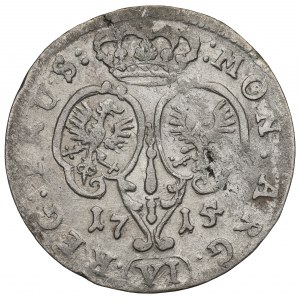 Prusy Książęce, Szóstak 1715, Królewiec