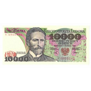 PRL, 10 000 złotych 1988 Y