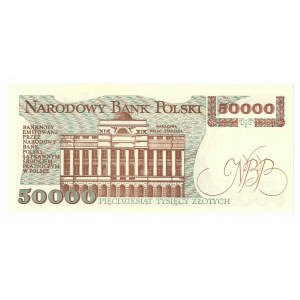 PRL, 50000 złotych 1989 H