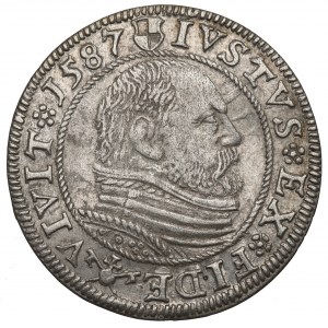 Prusy Książęce, Jerzy Fryderyk, Grosz 1587, Królewiec