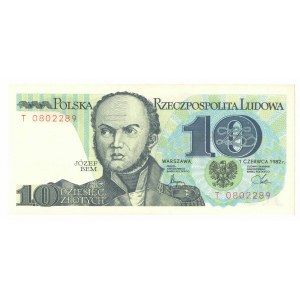 PRL, 10 złotych 1982 T