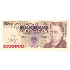 1 mln złotych 1993 C